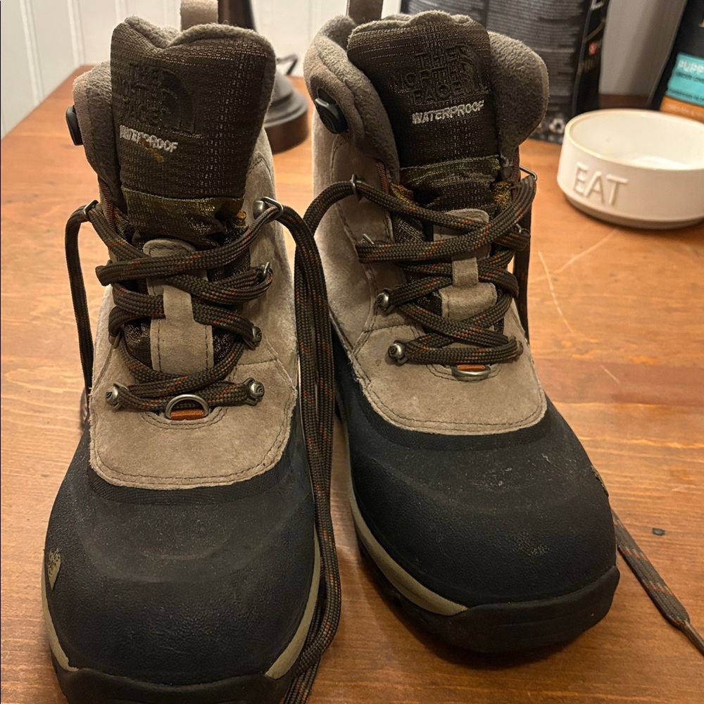 The North Face Tan and Black Hiking Boots - Picture 5 of 5